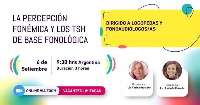 La Percepción Fonémica y los TSH de base fonólogica