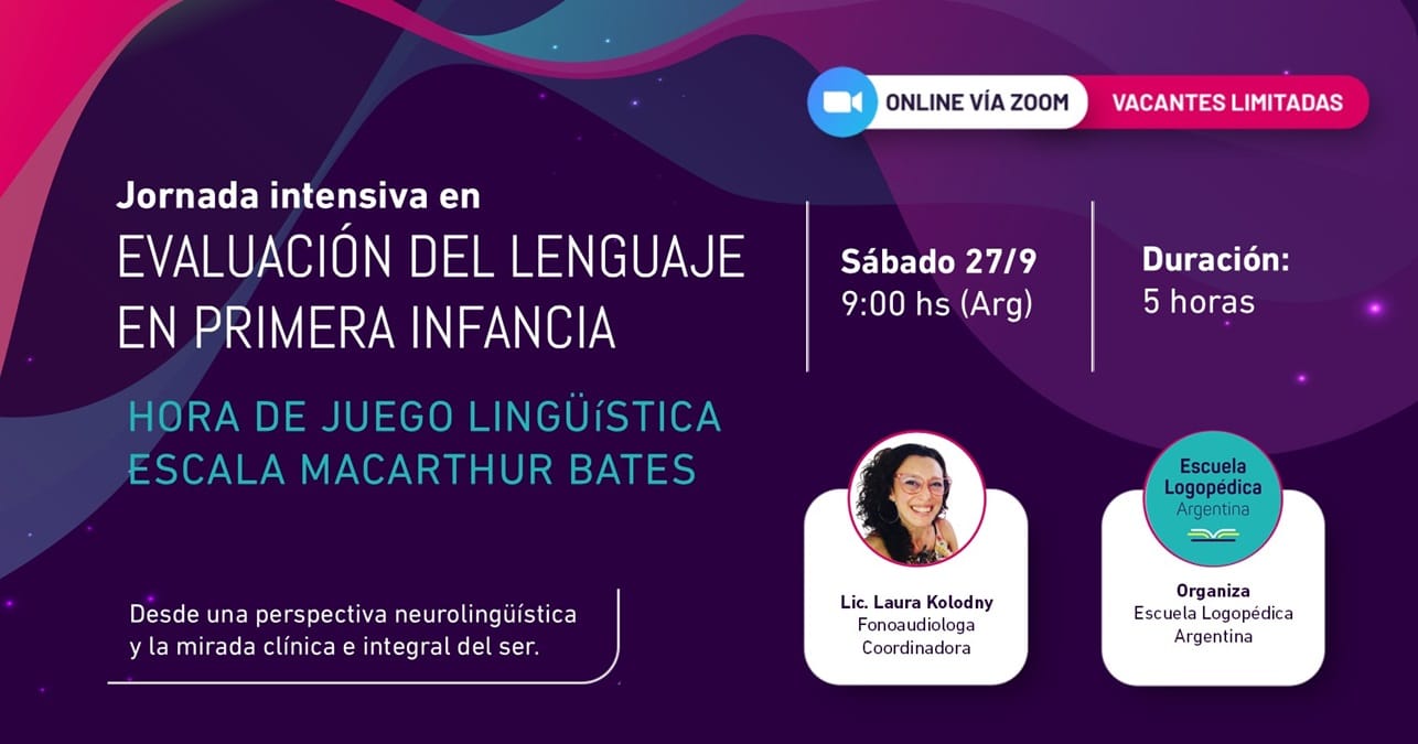 EVALUACIÓN  DEL LENGUAJE EN PRIMERA INFANCIA