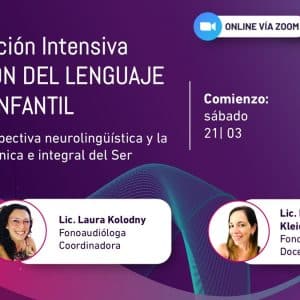 Formación Intensiva en EVALUACIÓN DEL LENGUAJE INFANTIL 2026
